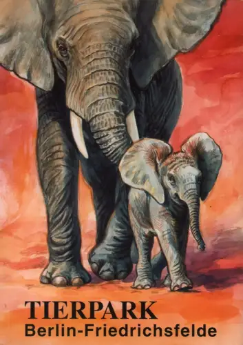 Blaszkiewitz, Bernhard: Wegweiser durch den Tierpark. Tierpark Berlin-Friedrichsfelde. AUSGABE 35. 