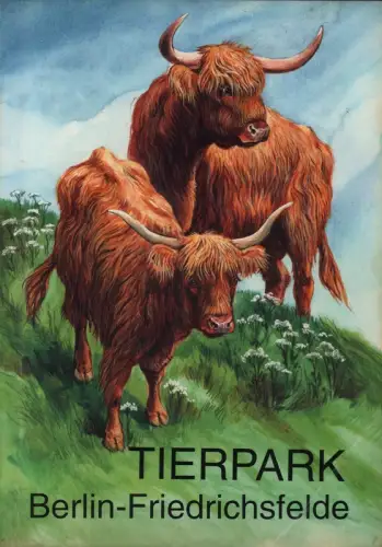 Wegweiser durch den Tierpark. Tierpark Berlin-Friedrichsfelde. AUSGABE 33, Blaszkiewitz, Bernhard