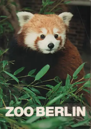 Wegweiser durch den Zoologischen Garten Berlin und sein Aquarium. 40. AUFLAGE. Mit 166 tlw. ganzseit. Farbfotos, Frädrich, Hans