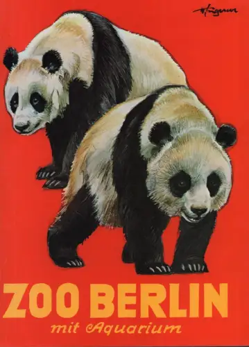Wegweiser durch den Zoologischen Garten Berlin und sein Aquarium. 24. Aufl, Klös, Heinz-Georg (Hrsg.)