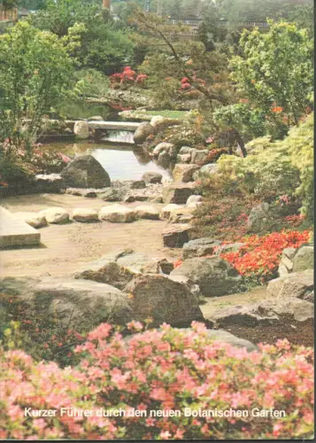 Poppendieck, Hans-Helmut: Kurzer Führer durch den neuen Botanischen Garten, hrsg. vom Institut für Allgemeine Botanik u. Botanischer Garten. 