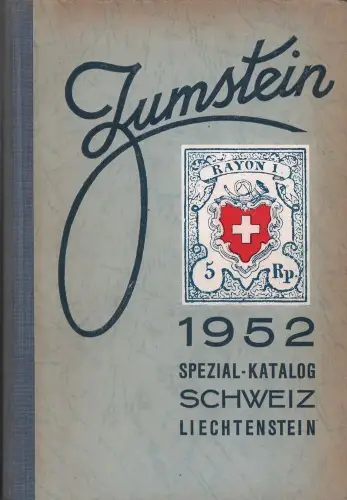 Spezialkatalog über die Briefmarken der Schweiz und von Liechtenstein. (Im Anhang: Campione d'Italia). 13. Aufl. (Mit einem Vorwort von A. Hertsch)