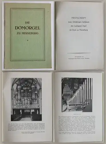 Festschrift zum 100jährigen Jubiläum der Ladegast-Orgel im Dom zu Merseburg - xz