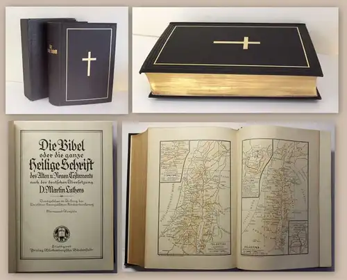 Luther Die Bibel Die ganze heilige Schrift 1927 Religion Christentum xz