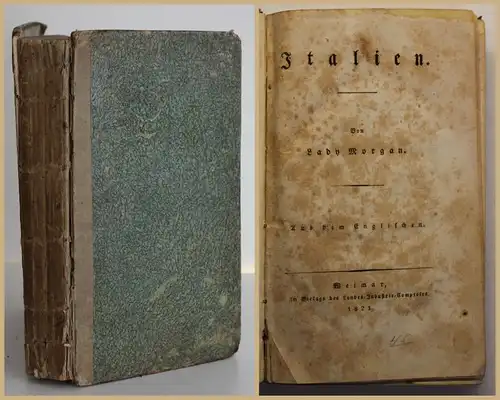 Lady Morgan Italien 1821 Reise Geografie Geographie Abenteuer Geschichte sf