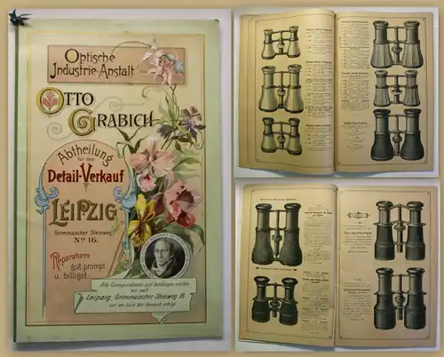 Grabich Optischer Industrie-Anstalt Abtheilung für den Detail-Verkauf 1899 sf