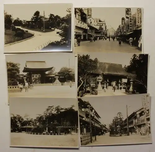 12 Originalfotografien von Kobe Japan um 1930 Geografie Architektur Fotokunst sf