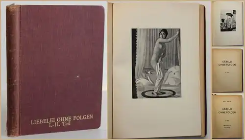 Polak Liebelei ohne Folgen 2 teile in 1 Bd um 1925 Literatur Liebe Erzählung sf