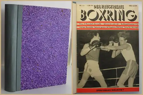 Der illustrierte Boxring Jahrgang 3 Hefte 1-51 1951 Sport Geschichte Boxen sf
