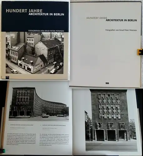 Petersen Engel Hundert Jahre Architektur in Berlin 2003 Fotografien Baukunst xz