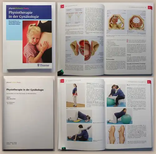 Henscher Physiotherapie in der Gynäkologie 2004 Physiolehrbuch Praxis Fachbuch