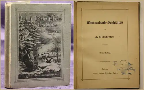 Andersen Winterabend-Geschichten um 1905 belletristik Unterhaltung Literatur sf