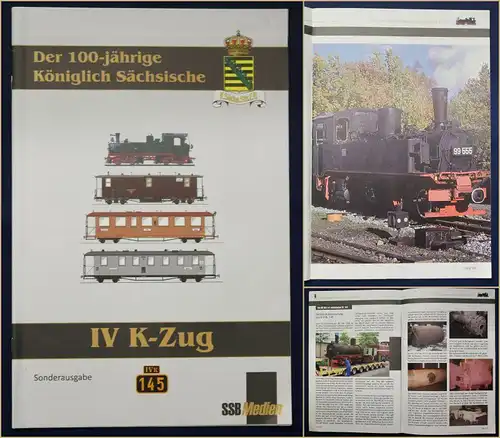 Original Prospekt Der 100 Jährige Königlich Sächsische IV K-Zug 2008 Sachsen sf