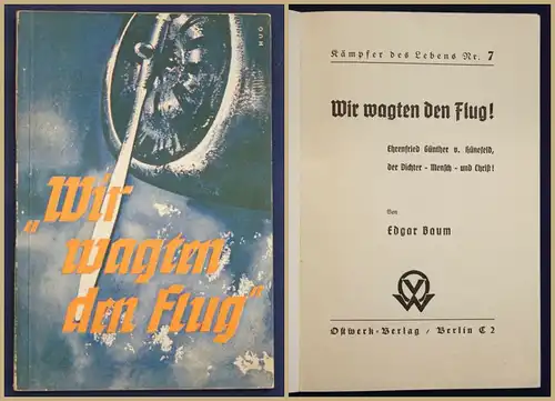 Baum Wir wagten den Flug Kämpfer des Lebens Nr. 7 1941 Geschichte sf