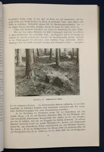 Kuhfahl Die alten Steinkreuze im Königreich Sachsen 4.Band Heft 6 1918 sf