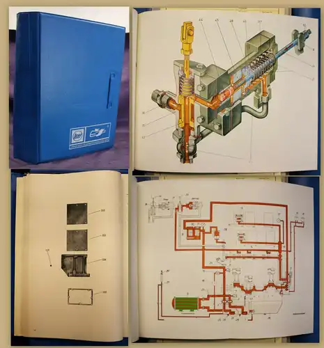 Original Mappe von LEW mit Betriebsanleitungen um 1970 Geschichte Eisenbahn sf