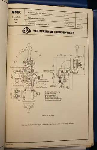 Original Mappe von LEW mit Betriebsanleitungen um 1970 Geschichte Eisenbahn sf