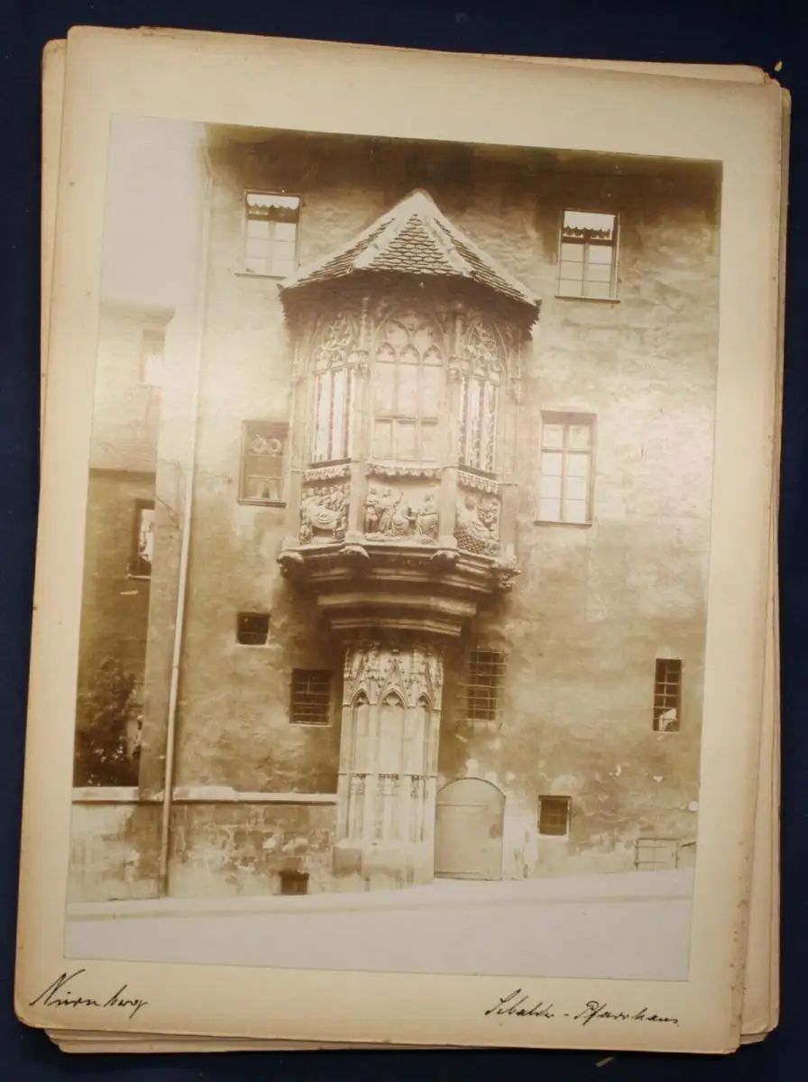 11 orig. Fotografien von Nürnberg um 1880 Architektur Kunst Kultur Bayern sf 1