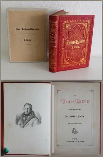 Bolia: Leopold Schefer - Laien-Brevier 1872 -Sprüche, Lehrgedichte Dichtkunst xz