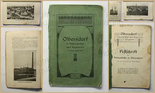 Schulze Olbersdorf in Vergangenheit und Gegenwart in Wort und Bild 1908 xy