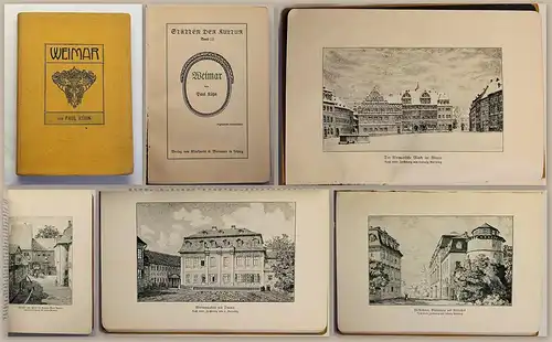 Kühn Stätten der Kultur Band 13 Weimar um 1900 Reisen Thüringen Landeskunde xy