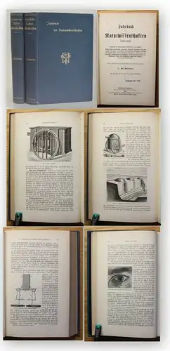 Wildermann Jahrbuch der Naturwissenschaften Bd 2 und 4 1887 Wissen Studium xy