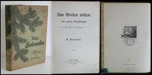 Vollmar - Um Gottes Willen und andere Erzählungen 1911 - Literatur - xz