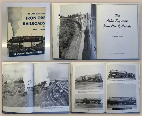 Dorin The Lake Superior Iron Ore Railroads 1969 Eisenbahn Lokomotiven xz