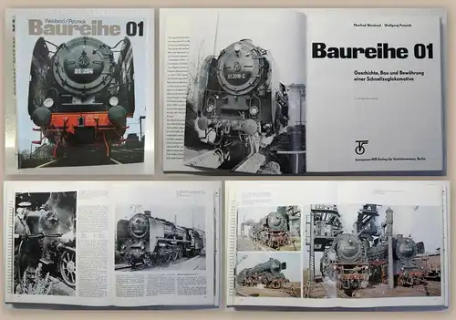 Weisbrod Petznick Baureihe 01 Schnellzuglokomotive 1981 Eisenbahn Technik Lok xz