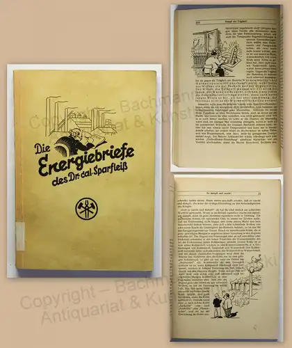 Die Energiebriefe des Dr. cal. Sparfleiß 1943 Humor Satire Belletristik xz