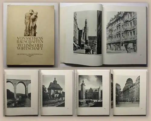 Festschrift Von Sachsens Bauschaffen und technischer Wirtschaft 1926 Architektur