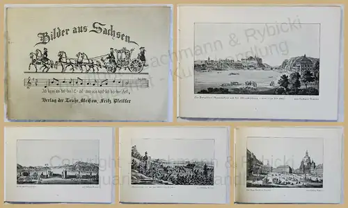 Pfeiffer Bilder aus Sachsen 1935 Ortskunde Landeskunde Geografie Geschichte xy