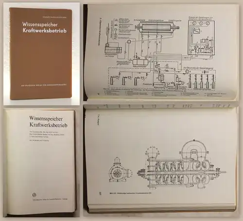 Sajadatz Wissenspeicher Kraftwerksbetrieb 1977 Energie- Stromerzeugung xz