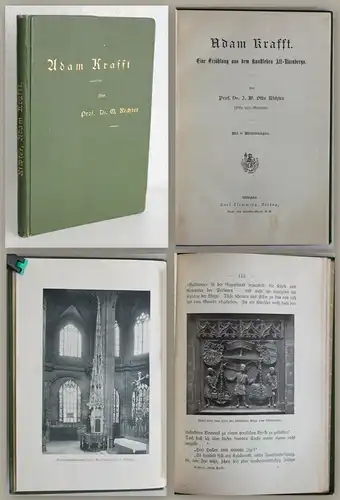 Richter Adam Krafft Eine Erzählung aus dem Kunstleben Alt-Nürnbergs 1899 xz