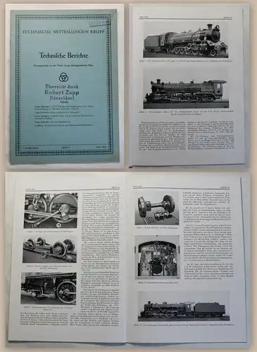 Technische Mitteilungen Krupp AG Essen Technische Berichte 7. Jg. Heft 4 1939 xz