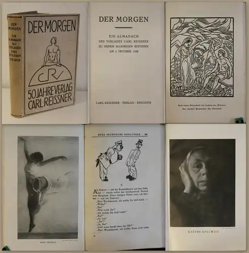 Der Morgen Allmanach des Verlages Carl Reissner zum 50jährigen Bestehen 1928 xz