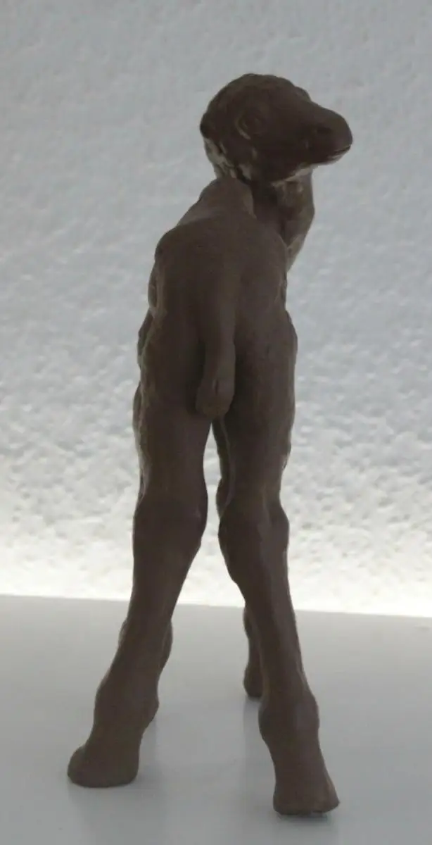 Curt Tausch Tierplastik Kamel Dromedar Ton unsigniert um 1930er/40er Skulptur xz 2