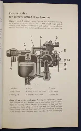 Original Prospekt Instruction Book for DKW Frontwheel drive cars 1936 sf