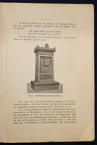 Brückner Die Spietzenklöppelei des Erzgebirges 1909 Geschichte Handwerk sf