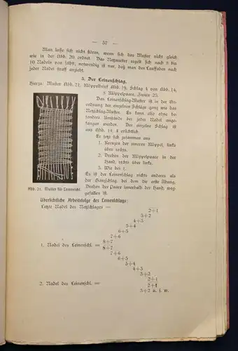 Brückner Die Spietzenklöppelei des Erzgebirges 1909 Geschichte Handwerk sf