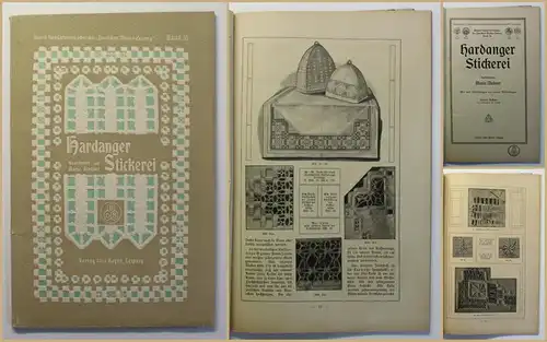 Niedner Hardanger Stickerei 1917 Technik Handwerk Geschichte Anleitung xy