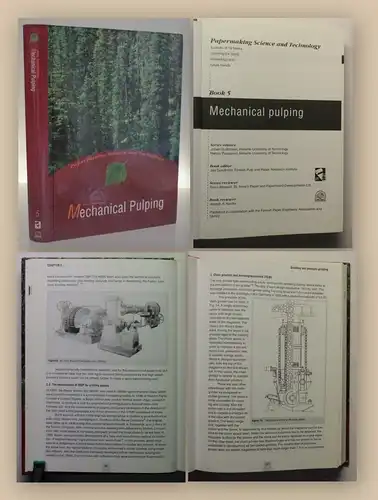 Sundholm Mechanical Pulping Book 5 1999 Industrie Papier Wirtschaft Technik xy