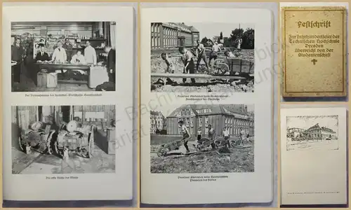 Festschrift zur Jahrhundertfeier des Technischen Hochschule Dresden 1928 xy