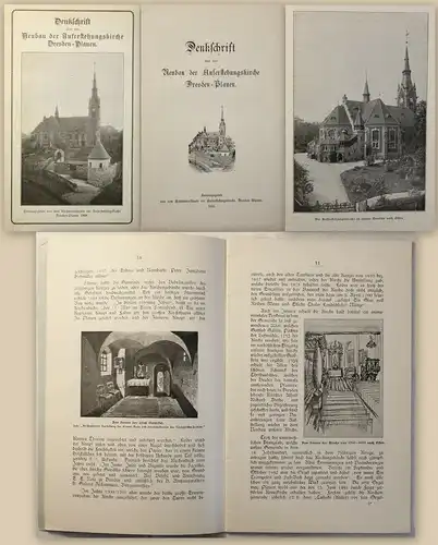 Denkschrift über den Neubau der Auferstehungskirche Dresden-Plauen 1908 - xz