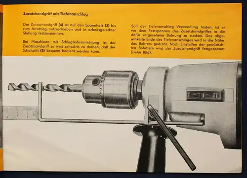Original Prospekt Bedienungsanleitung Bohrmaschine System 480 1980 Smalcalda sf