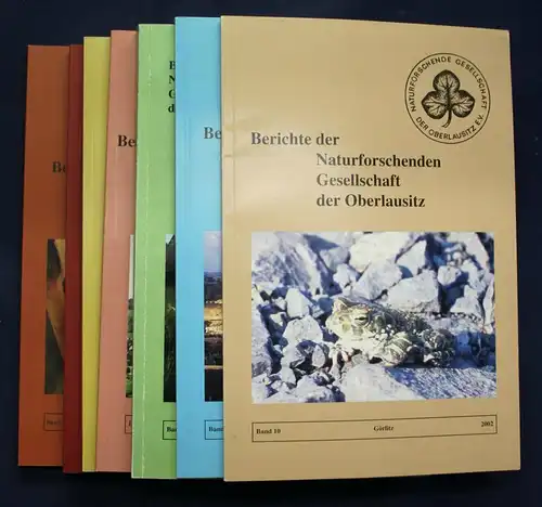Berichte der Naturforschenden Gesellschaft der Oberlausitz 14 Bde 1993 sf