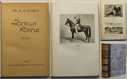 Kober Zirkus renz 1942 historischer Roman Literatur Belletristik Unterhaltung sf