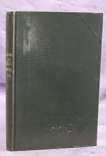 Ermisch Neues Archiv für Sächsische Geschichte & Altertumskunde 1923 Saxonica sf