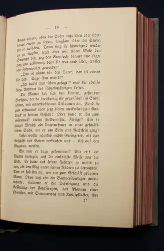 Knobloch Gläserne Bände 1914 Roman Belletristik Klassiker Literatur js