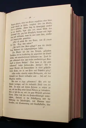 Knobloch Gläserne Bände 1914 Roman Belletristik Klassiker Literatur js